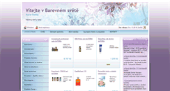Desktop Screenshot of barevnysvet.eu